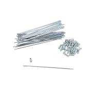 Rayon de jante arrire Derbi Senda Doppler Gris L. 195mm