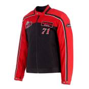 Blouson textile Helstons Formula Sport Air rouge/noir- S