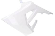 Oue de radiateur gauche blanche Derbi Senda / Gilera