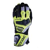 Gants textile/cuir Five TFX1 GTX jaune fluo/gris- XS
