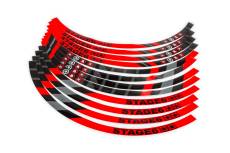 Liseret de jante Scooter 13" Stage6 Rouge