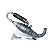 Pot d'chappement Ottopuntouno 8.1 R-18 70 pour carter Malossi MHR RC-one Piaggio