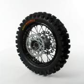 Roue arrire acier d.15mm - 12'' avec pneu Kenda Pit