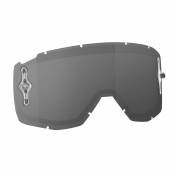 Ecran Masque Scott WORKS DOUBLE GRIS - HUSTLE, SPLIT, OTG, TYRANT