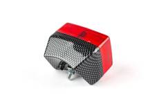 Feu arrire carbone / rouge MBK 51 / Peugeot 103