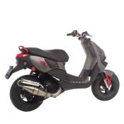 Pot d’échappement scooter Leovince Hand Made TT pour Peugeot Metal-