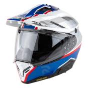 Casque Trail/Adventure HJC RPHA60 Arbre MC21 bleu/blanc/rouge brillant
