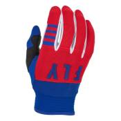 Gants Fly Racing F-16 rouge/blanc/bleu- L/10