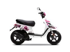 Kit dco MBK Booster aprs 2004 Stage6 rose / noir
