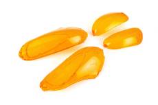 Cabochons de clignotants AV - AR orange Gilera Stalker