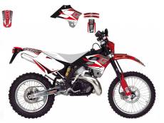 Kit dco Blackbird Dream 3 rouge/noir/blanc GasGas 2002-2006