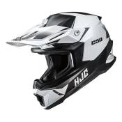 Casque cross HJC C50 Slide MC10SF noir/blanc/gris mat- 2XL