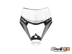Kit dco plaque phare KTM EXC Stage6 Noir