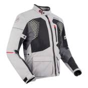 Veste textile Bering Bakundu gris/noir/rouge- L