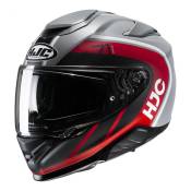 Casque intégral HJC RPHA 71 Mapos MC1SF gris/rouge/noir mat- M