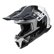 Casque cross HJC C50 Primal MC5 noir/gris/blanc brillant- 2XL
