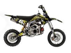 Kit dco Pit Bike YCF Pilot Stage6 jaune / noir