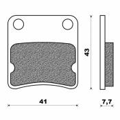 Plaquettes de Frein Newfren - FD0173BA - Daelim 50