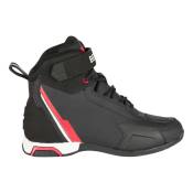 Baskets moto femme Bering Lady Jag noir/blanc/rouge- 37
