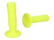 Poignes Domino 1150 off-road half waffle Jaune Fluo