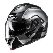 Casque modulable HJC C91N Jyn MC5 noir/gris brillant- S