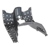 Marche-pied gris d'origine référence 1B006953000G03 pour Vespa GTS 3