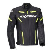 Blouson textile Ixon Striker noir/blanc/jaune- XL