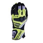 Gants textile/cuir Five TFX1 GTX jaune fluo/gris- XL