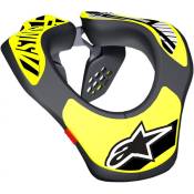 Protection cervicales enfant Alpinestars jaune/gris