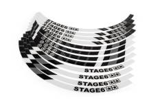 Liseret de jante Moto 17" Stage6 Blanc