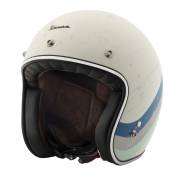 Casque jet Vespa Heritage blanc- XS