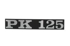 Logo Vespa PK 125 Noir/Chrom