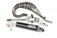 Pot d'chappement Beta RR SCR Corse Hand Made 50 - 70 Noir