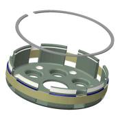 Cloche d’embrayage Malossi Ø 109,5 Power Clutch