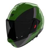 Casque modulable Nolan N120-1 Verniciatura Speciale 354 vert/noir/gris