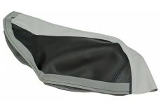 Housse de selle MBK Nitro avant 2013 Noir et Blanc