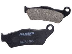 Plaquettes de frein organique Naraku Yamaha / KTM /