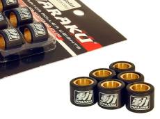 Galets de variateur (x6) Naraku 15x12mm - 3,6g