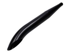 Pot d'chappement Swiing Sidepipe 28/60mm noir Cyclomoteur