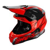 Casque cross Swaps S849 2FASTER rouge- S