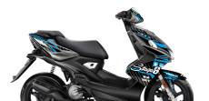 Kit dco MBK Nitro aprs 2013 Stage6 Bleu
