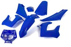 Kit carnage 8 pices Bleu Derbi X-treme avant 2011