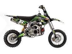 Kit dco Pit Bike YCF Pilot Stage6 vert / noir