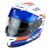 Casque intégral Scorpion Exo-520 Evo Air Titan blanc/bleu/rouge- XL