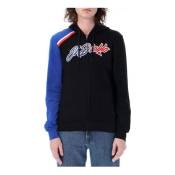 Sweat zippé à capuche Fabio Quartararo FQ20 noir/bleu/rouge/blanc 20