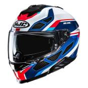 Casque intégral HJC i71 Zest MC1 bleu/blanc/rouge brillant- S