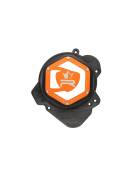 Cache allumage KRM Derbi orange rversible