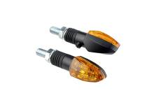 Clignotants Led Fighter orange / noir