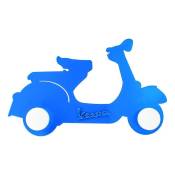 Porte-manteau Vespa bleu