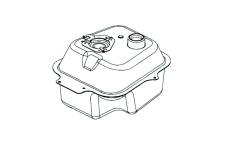 Rservoir d'essence original Kymco Agility 50cc 4T 12"